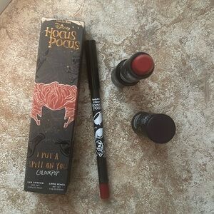 NWT Colourpop x Hocus Pocus Lipstick and Lipliner Set